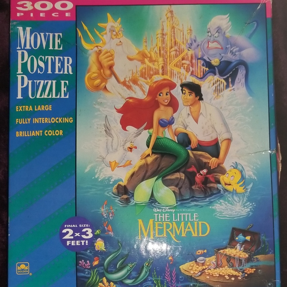 Collectors dream little mermaid puzzle + BONUS